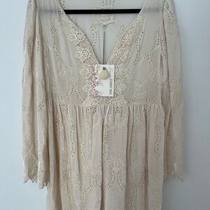 Johnny Was Sabina Velvet Mini Dress w/ Tags